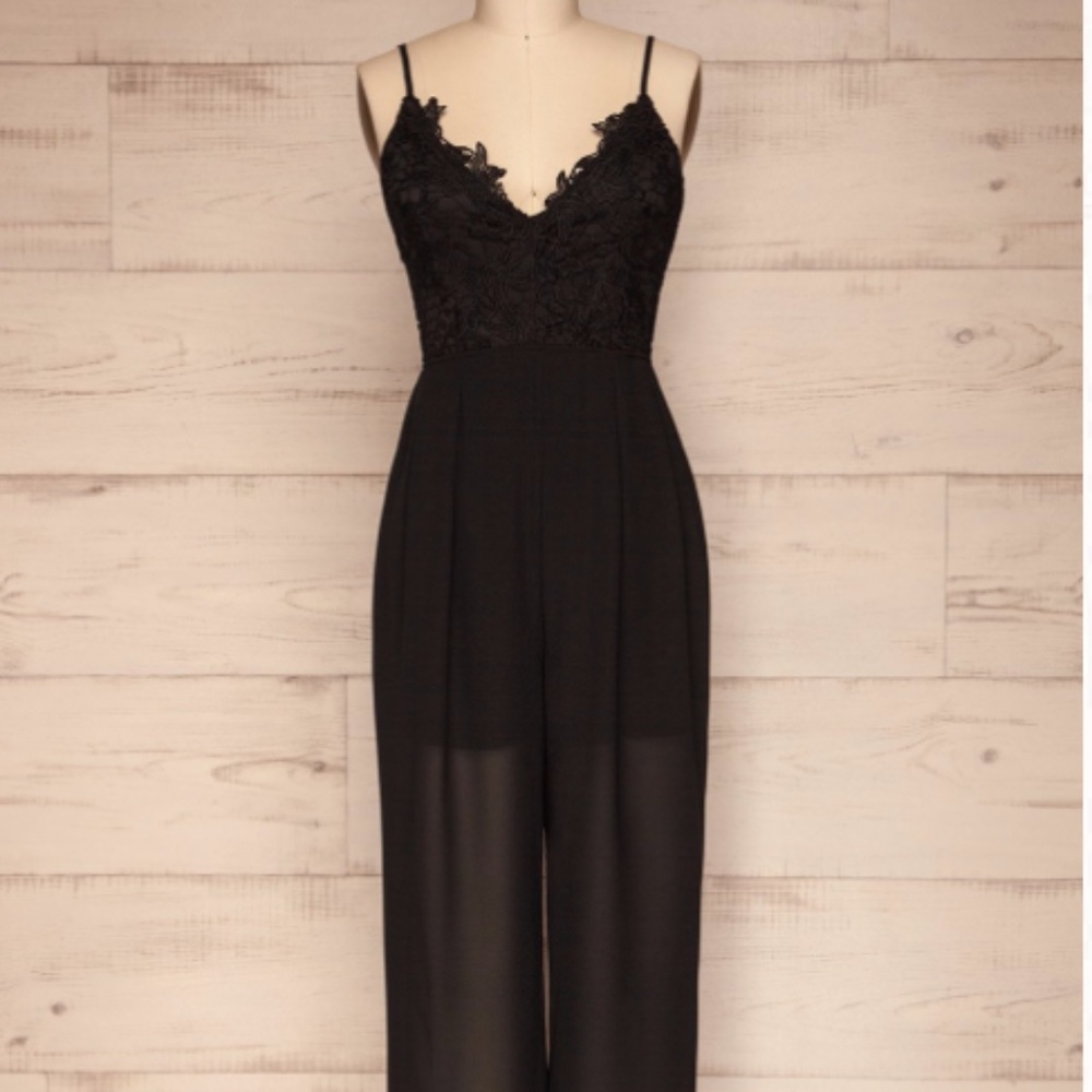 NWT | Chiffon & Crocheted Lace Jumper